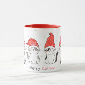 Mignonne Mug de chats de Noël (Centre)