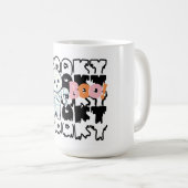 Mignonne Mug de maman d'Halloween - Éffrayant "Boo (Devant droit)