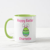 Mignonne Mug de Pâques Personnalisé (Gauche)