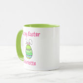 Mignonne Mug de Pâques Personnalisé (Devant gauche)