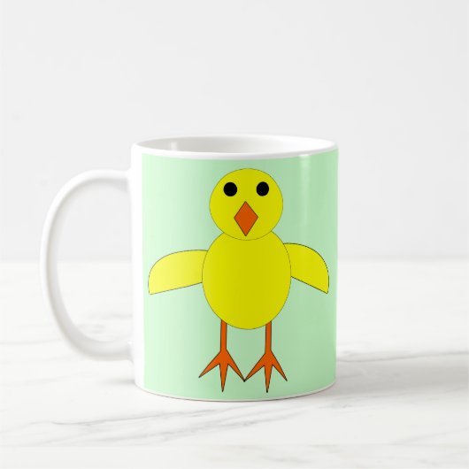 Mignonne Mug de poussins de Pâques (Gauche)