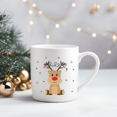 Mignonne Mug de rennes de Noël