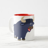 Mignonne Mug de taureau de cartons (Devant gauche)