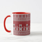 Mignonne Mug de vache de Noël (Gauche)
