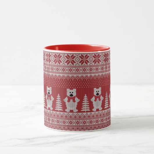 Mignonne Mug de vache de Noël (Centre)