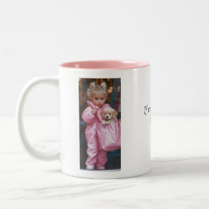 Mignonne Mug "Si mon chiot ne peut pas venir, je n
