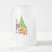 Mignonne Noël Matin Kid Mug (Devant gauche)