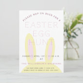 Mignonne oreilles de lapin | Invitation à la chass (Debout devant)