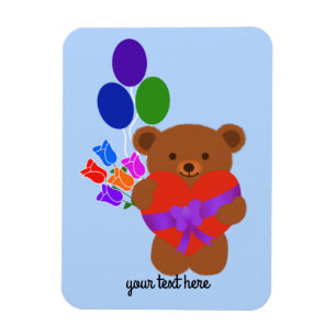 Mignonne ours en peluche #3 Magnet