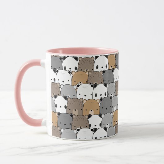 Mignonne Ours Mug (Gauche)