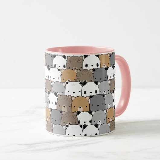 Mignonne Ours Mug (Devant droit)