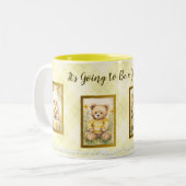 Mignonne Ours Teddy Jaune Grand Jour Mug Amusant J (Devant gauche)