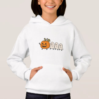 Mignonne Parade de Fantômes Enfants Sweat à Capuch