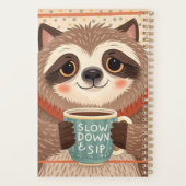 Mignonne paresse de dessin avec des yeux somnolent (Dos)