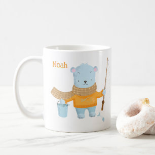 Mignonne Pêche Ours Polaire Kid Cocaca Mug