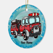 Mignonne petit feu pompier ornement (Gauche)