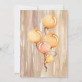 Mignonne petite cowgirl selle up invitation d'anni (Dos)