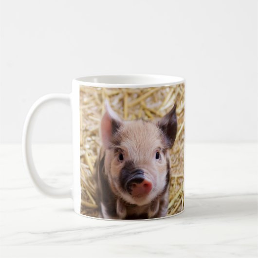 Mignonne Petite Mug De Piglet (Gauche)