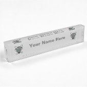 Mignonne plaque d'identification Halloween Wolf