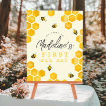 Mignonne premier jour d'abeille 1er anniversaire A