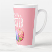 Mignonne, rose Joyeux lapin de Pâques Mug (Droite)