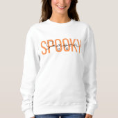 Mignonne saison Éffrayante Halloween Sweatshirt (Devant)