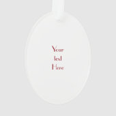 Mignonne Siamese Chat Noël Ornement (dos)