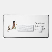 Mignonne Sirène Avec Mat De Bureau De Seahors (Clavier et souris)