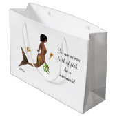 Mignonne Sirène Avec Sac Cadeau Seahorses (Dos Angle)