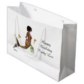 Mignonne Sirène Avec Sac Cadeau Seahorses (Devant Angle)