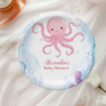 Mignonne sous la mer<br><div class="desc">Mettez la voile dans une aventure océanique fantasque avec notre Aquarelle sous les plaques de papier de mer. Avec une aquarelle sereine illustrant une baleine ludique nageant à travers des vagues océaniques douces, entourées de créatures marines douces comme l'étoile de mer, les hippocampes et le corail, ces assiettes apportent une...</div>