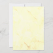 Mignonne sous le Carte de remerciements du Baby sh (Dos)