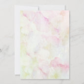 Mignonne sous le Carte de remerciements du Baby sh (Dos)