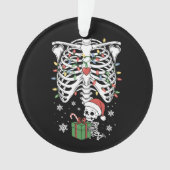 Mignonne Squelette Bébé Noël Maternité Maman Gross (devant)