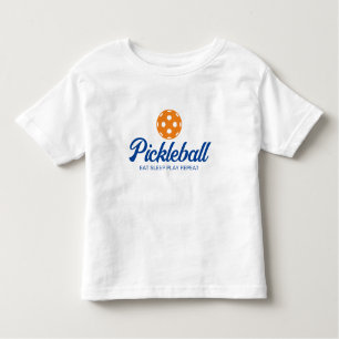 Mignonne t-shirt sport pickleball pour tout-petit
