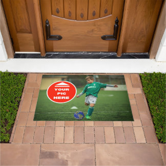 Mignonne ! Tapis de porte - Personnalisé - 24 po x