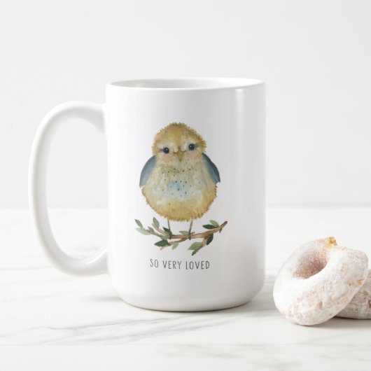 Mignonne tasse (aquarelle) (Avec donut)
