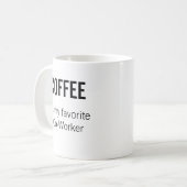 Mignonne tasse de café (Devant gauche)