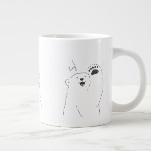 mignonne tasse de conception minimale