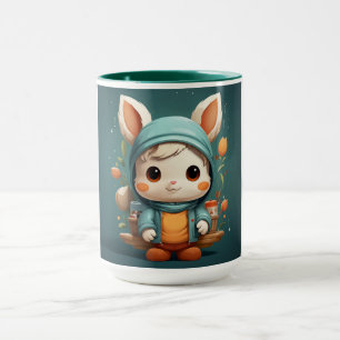 Mignonne tasse de lapin