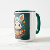 Mignonne tasse de lapin (Devant droit)