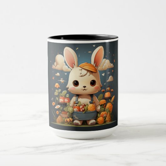 Mignonne tasse de lapin (Centre)