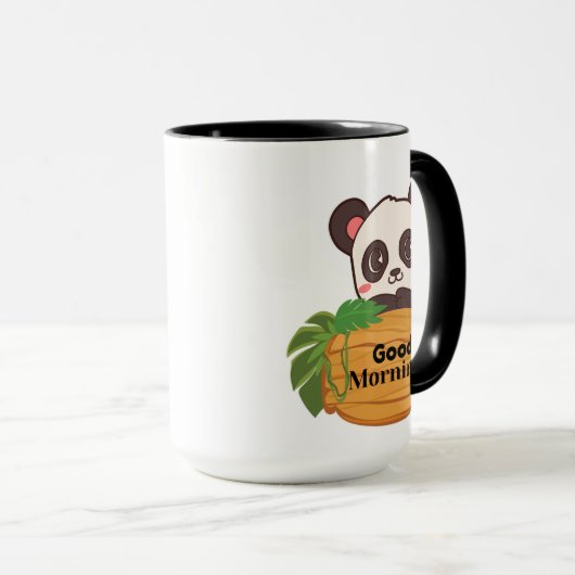 mignonne tasse de panda (Devant droit)