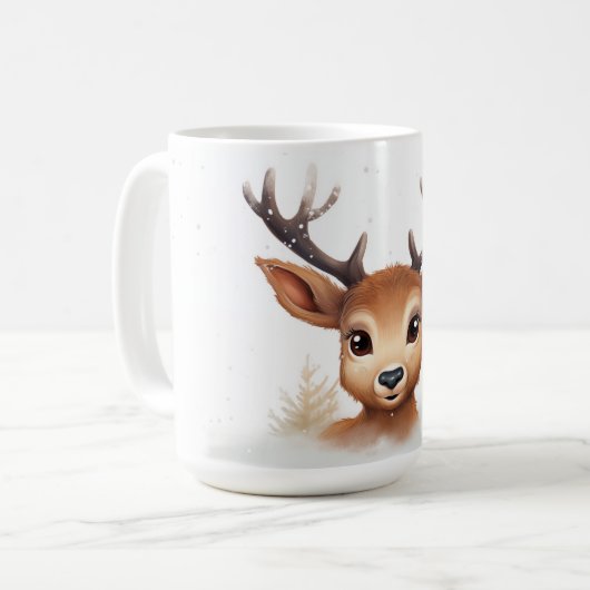 Mignonne tasse de rennes (Devant gauche)