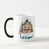 mignonne tasse d'elfe de Noël (Gauche)