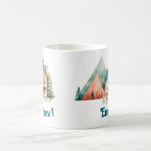mignonne tasse d'elfe de Noël (Centre)