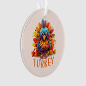Mignonne Turquie Thanksgiving (devant)
