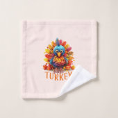 Mignonne Turquie Thanksgiving (Gant de toilette)