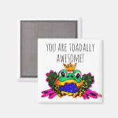 Mignonne Vous Êtes Aujourd'Hui Un Magnet De Toad M (Recto/Verso)