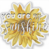 Mignonne Vous Êtes Mon Sticker Sunshine Sunshine Y (Devant)
